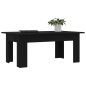 vidaXL Couchtisch Schwarz 100x60x42 cm Holzwerkstoff vidaXL Couchtisch Schwarz 100x60x42 cm Holzwerkstoff