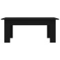 vidaXL Couchtisch Schwarz 100x60x42 cm Holzwerkstoff vidaXL Couchtisch Schwarz 100x60x42 cm Holzwerkstoff