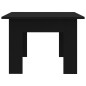 vidaXL Couchtisch Schwarz 100x60x42 cm Holzwerkstoff vidaXL Couchtisch Schwarz 100x60x42 cm Holzwerkstoff