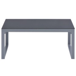 Couchtisch 90×50×40 cm Aluminium