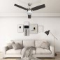 Deckenventilator mit Licht und Fernbedienung 108 cm Dunkelbraun Deckenventilator mit Licht und Fernbedienung 108 cm Dunkelbraun