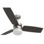 Deckenventilator mit Licht und Fernbedienung 108 cm Dunkelbraun Deckenventilator mit Licht und Fernbedienung 108 cm Dunkelbraun
