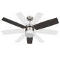 Deckenventilator mit Licht und Fernbedienung 108 cm Dunkelbraun Deckenventilator mit Licht und Fernbedienung 108 cm Dunkelbraun