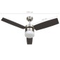 Deckenventilator mit Licht und Fernbedienung 108 cm Dunkelbraun Deckenventilator mit Licht und Fernbedienung 108 cm Dunkelbraun