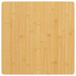Tischplatte 60x60x2,5 cm Bambus