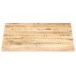vidaXL Tischplatte Massivholz Mango 25-27 mm 70x70 cm vidaXL Tischplatte Massivholz Mango 25-27 mm 70x70 cm