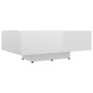 vidaXL Couchtisch Hochglanz-Weiß 85x55x31 cm Holzwerkstoff vidaXL Couchtisch Hochglanz-Weiß 85x55x31 cm Holzwerkstoff