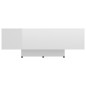 vidaXL Couchtisch Hochglanz-Weiß 85x55x31 cm Holzwerkstoff vidaXL Couchtisch Hochglanz-Weiß 85x55x31 cm Holzwerkstoff