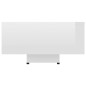 vidaXL Couchtisch Hochglanz-Weiß 85x55x31 cm Holzwerkstoff vidaXL Couchtisch Hochglanz-Weiß 85x55x31 cm Holzwerkstoff