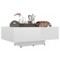 vidaXL Couchtisch Hochglanz-Weiß 85x55x31 cm Holzwerkstoff vidaXL Couchtisch Hochglanz-Weiß 85x55x31 cm Holzwerkstoff