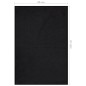 Fußmatte 80x120 cm Schwarz Fußmatte 80x120 cm Schwarz