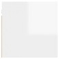vidaXL TV-Wandschrank Hochglanz-Weiß 30,5x30x30 cm vidaXL TV-Wandschrank Hochglanz-Weiß 30,5x30x30 cm