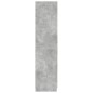 Kleiderschrank Betongrau 90x52x200 cm Holzwerkstoff Kleiderschrank Betongrau 90x52x200 cm Holzwerkstoff