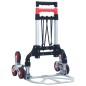 Treppen-Transportwagen Klappbar 70 kg Aluminium Silbern Treppen-Transportwagen Klappbar 70 kg Aluminium Silbern
