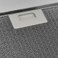 Dunstabzugshaube 60 cm Stahl und Hartglas Weiß Dunstabzugshaube 60 cm Stahl und Hartglas Weiß