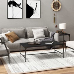 vidaXL Couchtisch Schwarz 80x50x35 cm Holzwerkstoff