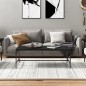 vidaXL Couchtisch Schwarz 80x50x35 cm Holzwerkstoff vidaXL Couchtisch Schwarz 80x50x35 cm Holzwerkstoff