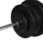 vidaXL Langhantel + 2 Kurzhantel Set 60,5kg vidaXL Langhantel + 2 Kurzhantel Set 60,5kg