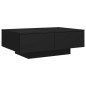 vidaXL Couchtisch Schwarz 90x60x31 cm Holzwerkstoff