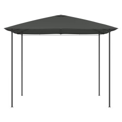 vidaXL Pavillon 3x3x2,6 m Anthrazit 160 g/m²