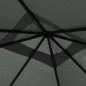 vidaXL Pavillon 3x3x2,6 m Anthrazit 160 g/m² vidaXL Pavillon 3x3x2,6 m Anthrazit 160 g/m²