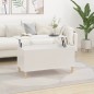 Couchtisch Hochglanz-Weiß 90x44,5x45 cm Holzwerkstoff Couchtisch Hochglanz-Weiß 90x44,5x45 cm Holzwerkstoff