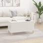 Couchtisch Hochglanz-Weiß 90x44,5x45 cm Holzwerkstoff Couchtisch Hochglanz-Weiß 90x44,5x45 cm Holzwerkstoff