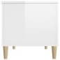 Couchtisch Hochglanz-Weiß 90x44,5x45 cm Holzwerkstoff Couchtisch Hochglanz-Weiß 90x44,5x45 cm Holzwerkstoff