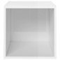 vidaXL TV-Schränke 4 Stk. Hochglanz-Weiß 37x35x37 cm Holzwerkstoff vidaXL TV-Schränke 4 Stk. Hochglanz-Weiß 37x35x37 cm Holzwerkstoff