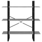 vidaXL Bücherregal Grau Sonoma 100x30x105 cm Holzwerkstoff vidaXL Bücherregal Grau Sonoma 100x30x105 cm Holzwerkstoff