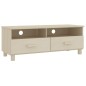 TV-Schrank HAMAR Honigbraun 106x40x40 cm Massivholz Kiefer TV-Schrank HAMAR Honigbraun 106x40x40 cm Massivholz Kiefer