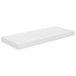 vidaXL Schweberegal Hochglanz-Weiß 60x23,5x3,8 cm MDF vidaXL Schweberegal Hochglanz-Weiß 60x23,5x3,8 cm MDF