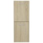 Badezimmerschrank Sonoma-Eiche 30x30x80 cm Holzwerkstoff Badezimmerschrank Sonoma-Eiche 30x30x80 cm Holzwerkstoff