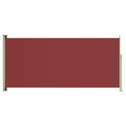 vidaXL Seitenmarkise Ausziehbar 140x300 cm Rot