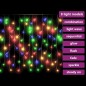 Lichtervorhang LED Eiszapfen 10 m 400 LED Bunt 8 Funktionen Lichtervorhang LED Eiszapfen 10 m 400 LED Bunt 8 Funktionen