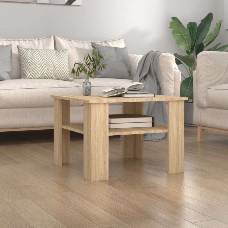 Couchtisch Sonoma-Eiche 60x60x42 cm Holzwerkstoff Couchtisch Sonoma-Eiche 60x60x42 cm Holzwerkstoff