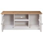 TV-Schrank Weiß 120x40x50 cm Massivholz Panama-Kiefer TV-Schrank Weiß 120x40x50 cm Massivholz Panama-Kiefer