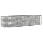 vidaXL Hochbeet Pulverbeschichteter Stahl 322x100x68 cm Silbern vidaXL Hochbeet Pulverbeschichteter Stahl 322x100x68 cm Silbern
