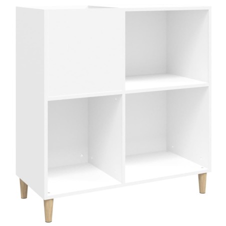 vidaXL Plattenschrank Weiß 84,5x38x89 cm Holzwerkstoff