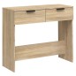 vidaXL Konsolentisch Sonoma-Eiche 90x36x75 cm Holzwerkstoff vidaXL Konsolentisch Sonoma-Eiche 90x36x75 cm Holzwerkstoff