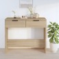 vidaXL Konsolentisch Sonoma-Eiche 90x36x75 cm Holzwerkstoff vidaXL Konsolentisch Sonoma-Eiche 90x36x75 cm Holzwerkstoff