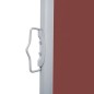 vidaXL Seitenmarkise Ausziehbar Braun 117x600 cm vidaXL Seitenmarkise Ausziehbar Braun 117x600 cm