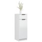vidaXL Badschrank Hochglanz-Weiß 32x34x90 cm Holzwerkstoff vidaXL Badschrank Hochglanz-Weiß 32x34x90 cm Holzwerkstoff