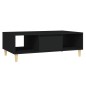 Couchtisch Schwarz 103,5x60x35 cm Holzwerkstoff Couchtisch Schwarz 103,5x60x35 cm Holzwerkstoff