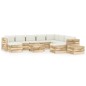 12-tlg. Garten-Lounge-Set mit Kissen Grün Imprägniertes Holz 12-tlg. Garten-Lounge-Set mit Kissen Grün Imprägniertes Holz