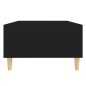 Couchtisch Schwarz 103,5x60x35 cm Holzwerkstoff Couchtisch Schwarz 103,5x60x35 cm Holzwerkstoff