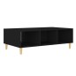Couchtisch Schwarz 103,5x60x35 cm Holzwerkstoff Couchtisch Schwarz 103,5x60x35 cm Holzwerkstoff