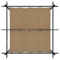 Pavillon mit Ausziehbarem Dach 3x3 m Taupe Pavillon mit Ausziehbarem Dach 3x3 m Taupe