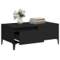 Couchtisch Schwarz 90x50x36,5 cm Holzwerkstoff Couchtisch Schwarz 90x50x36,5 cm Holzwerkstoff
