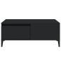 Couchtisch Schwarz 90x50x36,5 cm Holzwerkstoff Couchtisch Schwarz 90x50x36,5 cm Holzwerkstoff